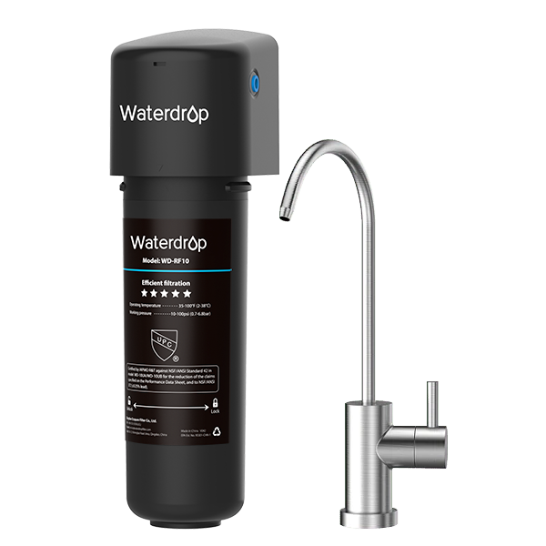 Undersink Water Filtration System With Dedicated Faucet