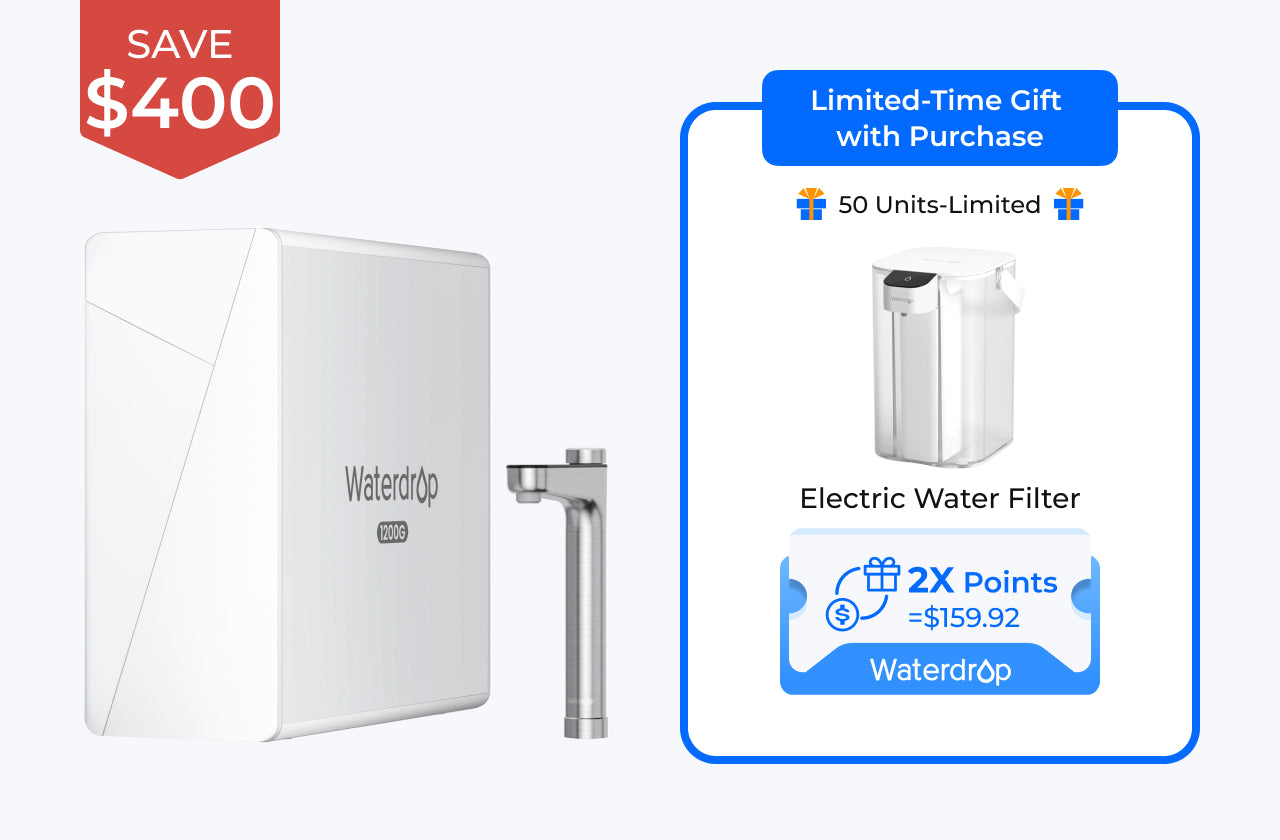 Waterdrop X Series Reverse Osmosis System, X12