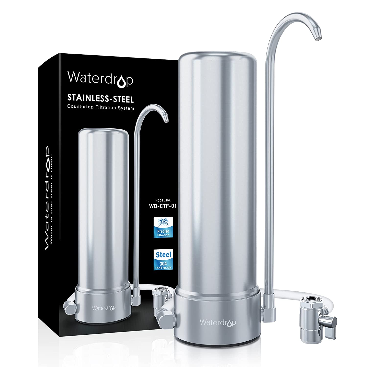 Countertop filtered water store dispenser